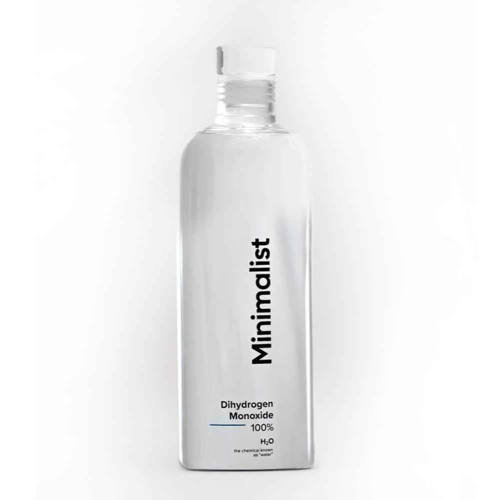 Buy Minimalist Glass bottle 1 pc - Purplle