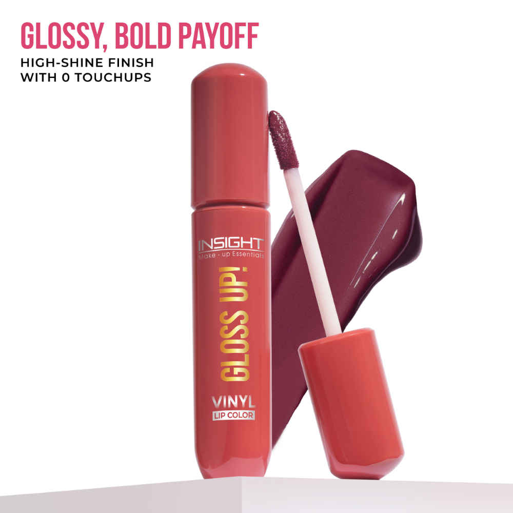 Buy Insight Cosmetics Gloss Up ! Vinyl Lip Color – Muted Maple - 4 gm - Purplle