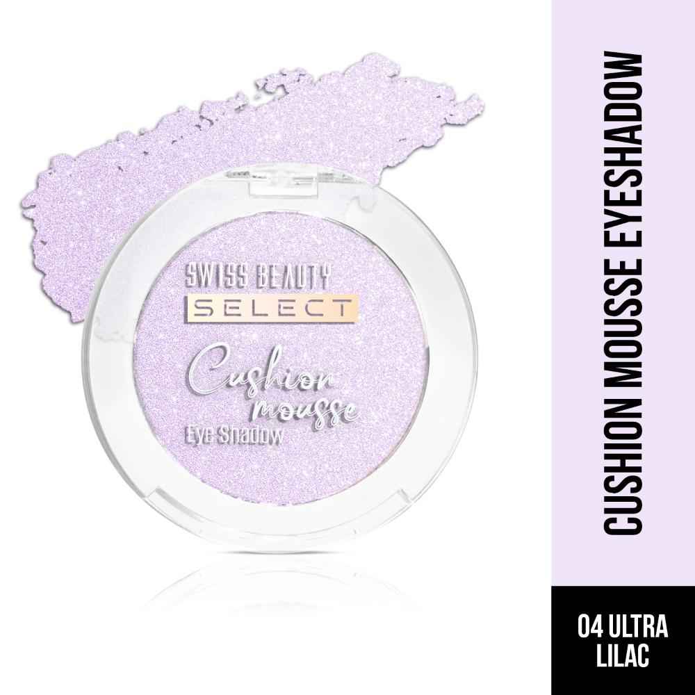 Buy Swiss Beauty Select Cushion Mousse Eyeshadow - 2 gm - Ultra Lilac - Purplle