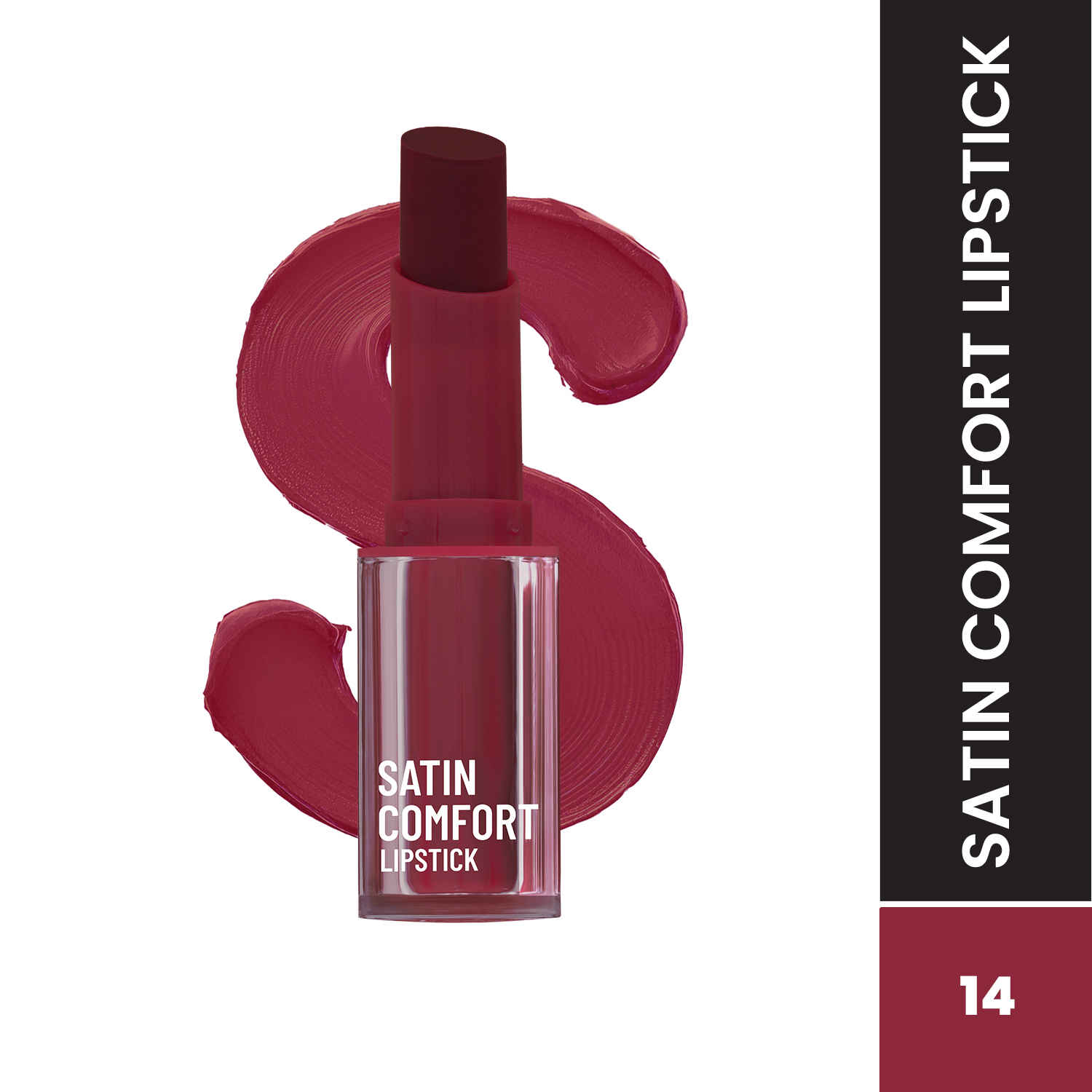 Buy Swiss Beauty Satin Comfort Lipstick - My Raspberry 3 gm - Purplle