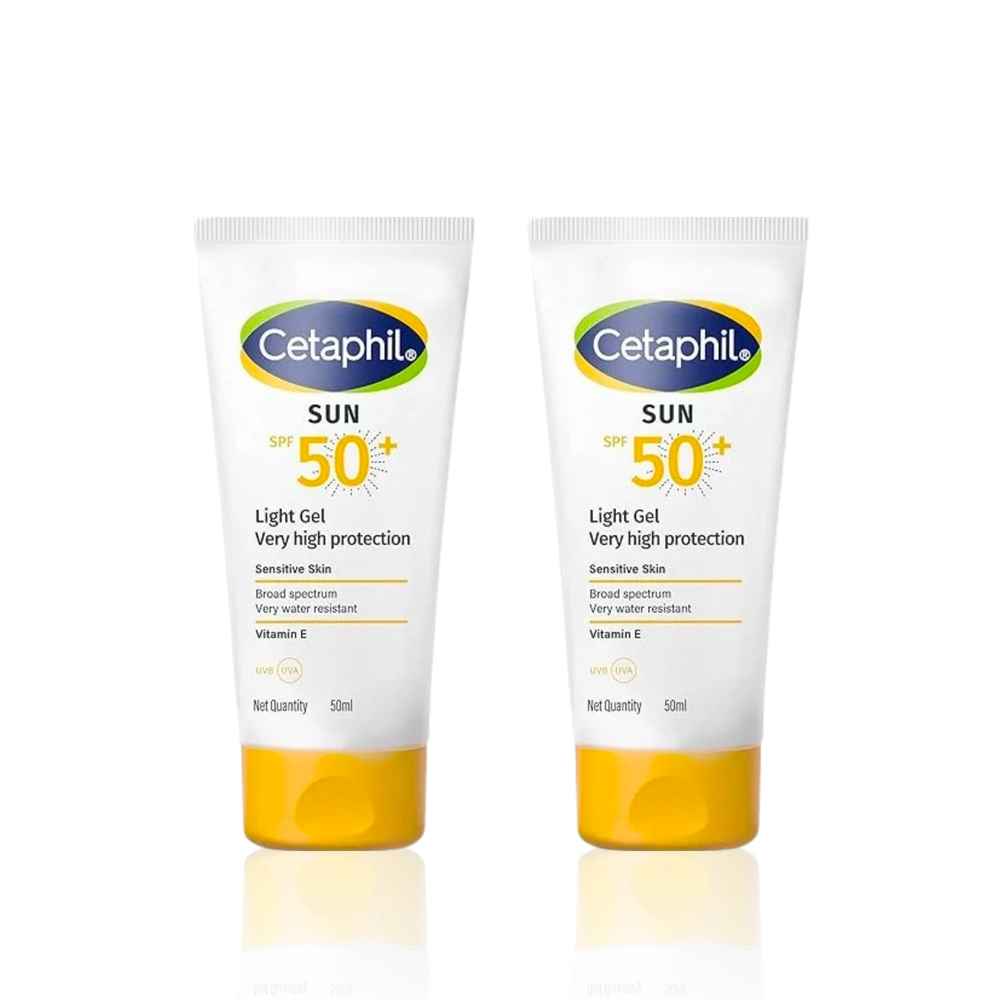 Buy Cetaphil Sun SPF 50 Gel (50 ml)(Pack of 2) - Purplle
