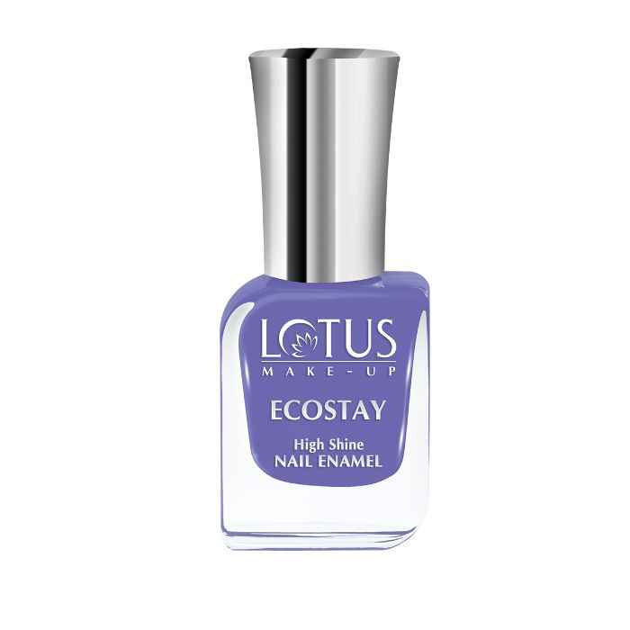 Buy Lotus Make-Up Ecostay Nail Enamel Blue Hues | Easy to Apply | Glossy Finish | 10ml - Purplle