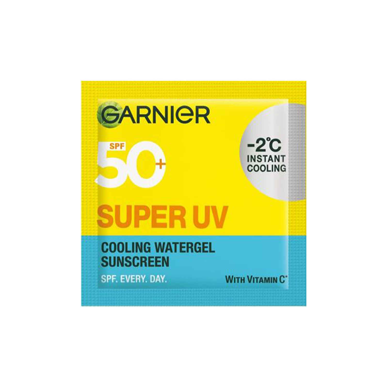 Buy Garnier Super UV Cooling Watergel Sunscreen SPF 50 1.5 ml - Purplle