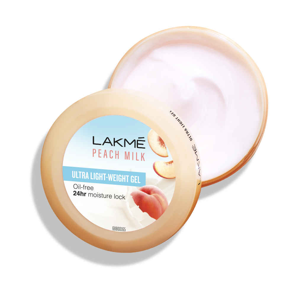 Buy Lakme Peach Milk Ultra Light Gel 100 g - Purplle