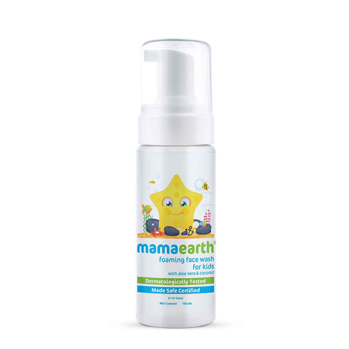 Buy Mamaearth Foaming Face Wash With Aloe Vera & Coconut For Gentle Cleansing - 150 ml - Purplle