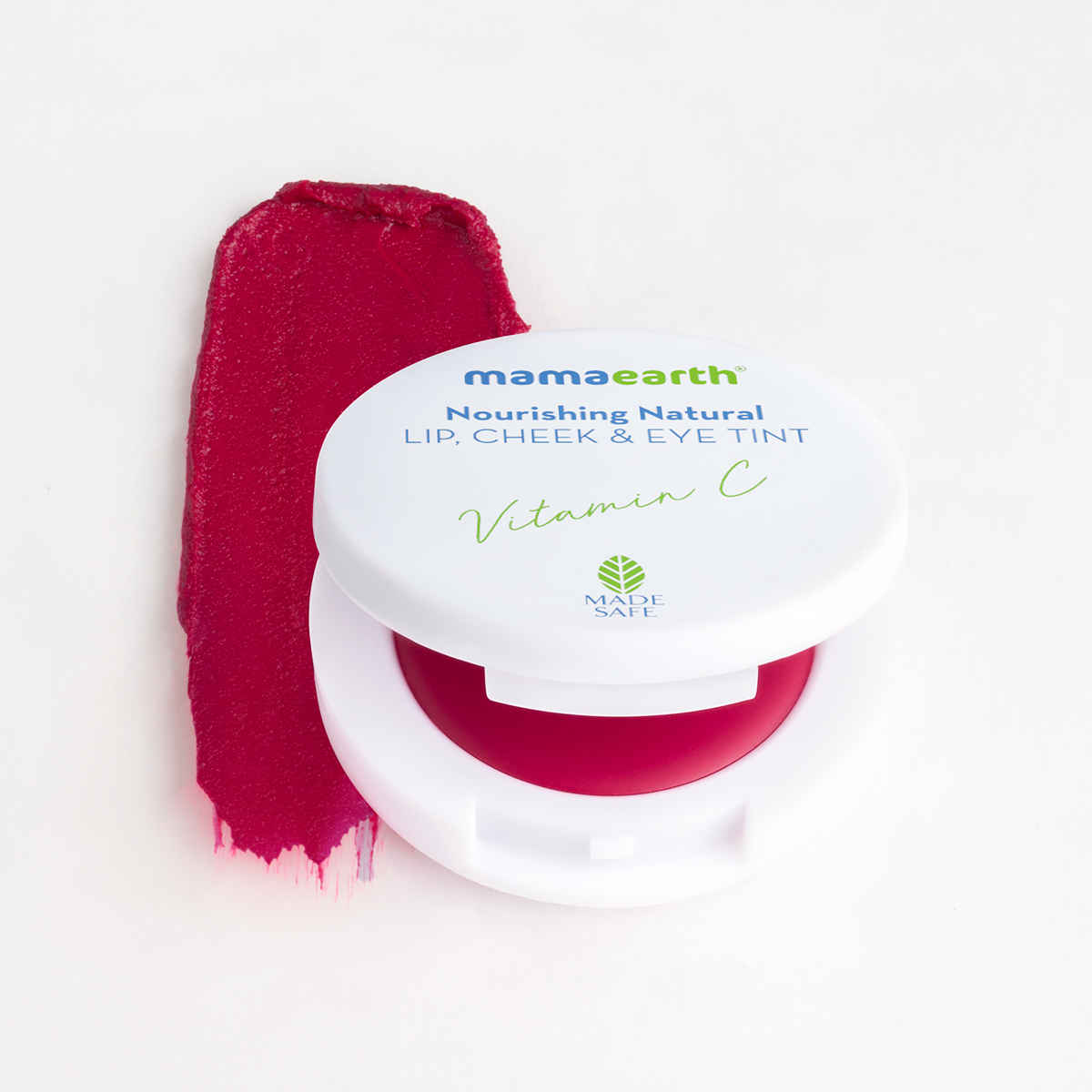 Buy Mamaearth Nourishing Natural Lip Cheek & Eye Tint with Vitamin C & Beetroot- 01 Beet Red (4 gm) - Purplle