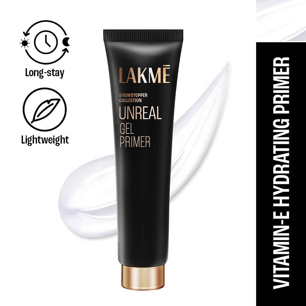 Buy Lakme Showstopper Collection Unreal Gel Primer (30 ml ) || Enriched with Viitamin E - Purplle