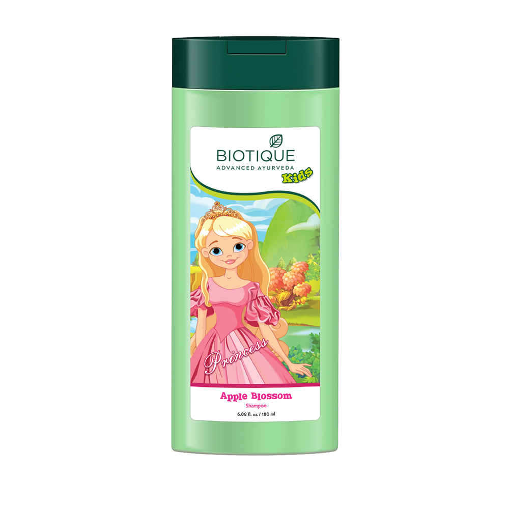 Buy Biotique Bio Apple Baby (180 ml) (Shampoo For Disney Kids -Princess) - Purplle