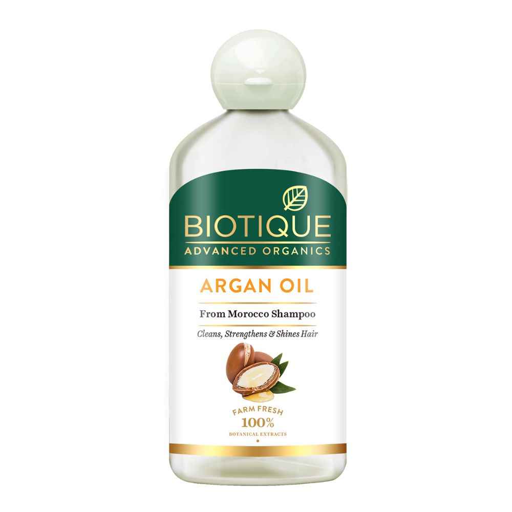 Buy Biotique Advanced Organics Argan Oil From Morocco Shampoo (300 ml) - Purplle