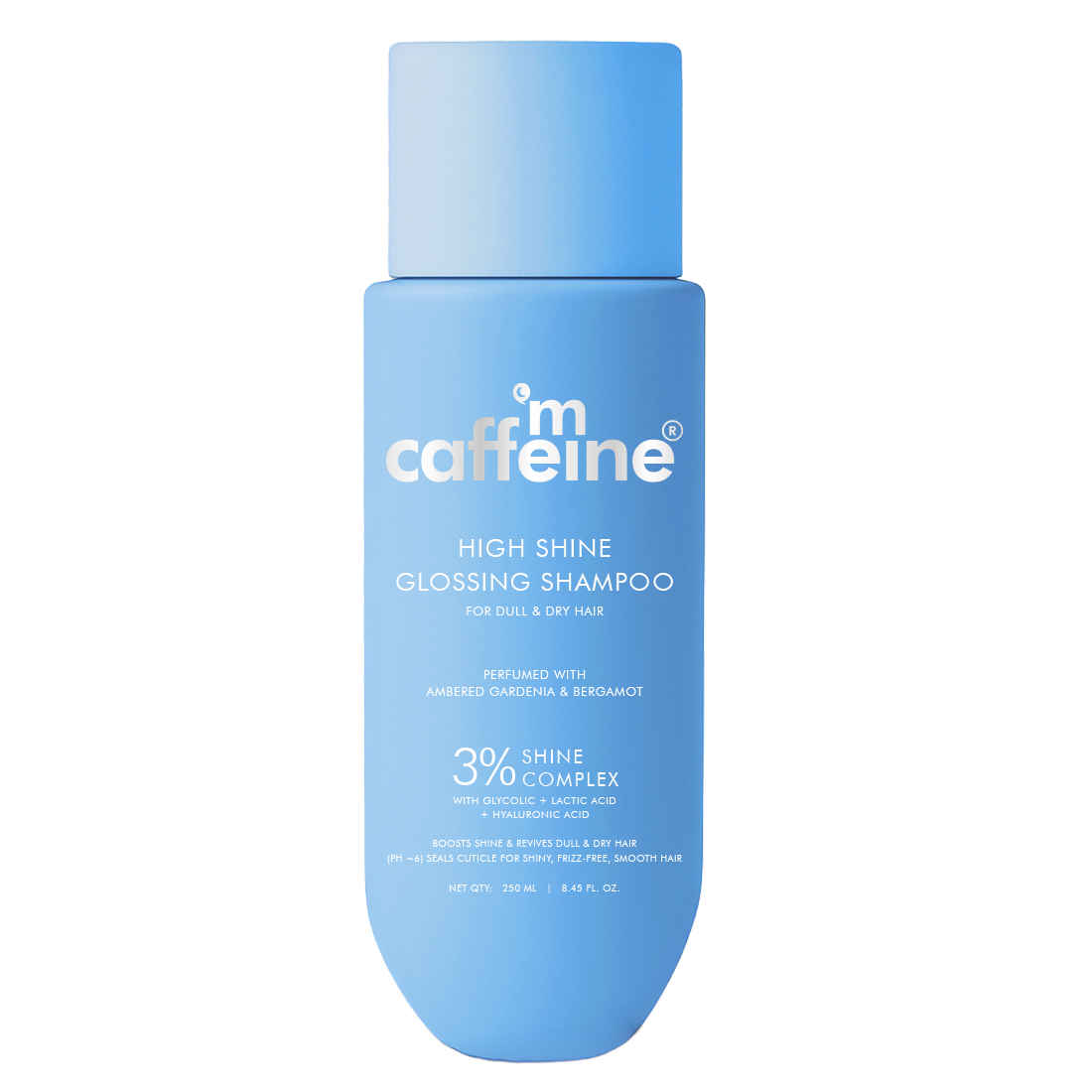 Buy mCaffeine High Shine Glossing Shampoo (250 ml) - Purplle