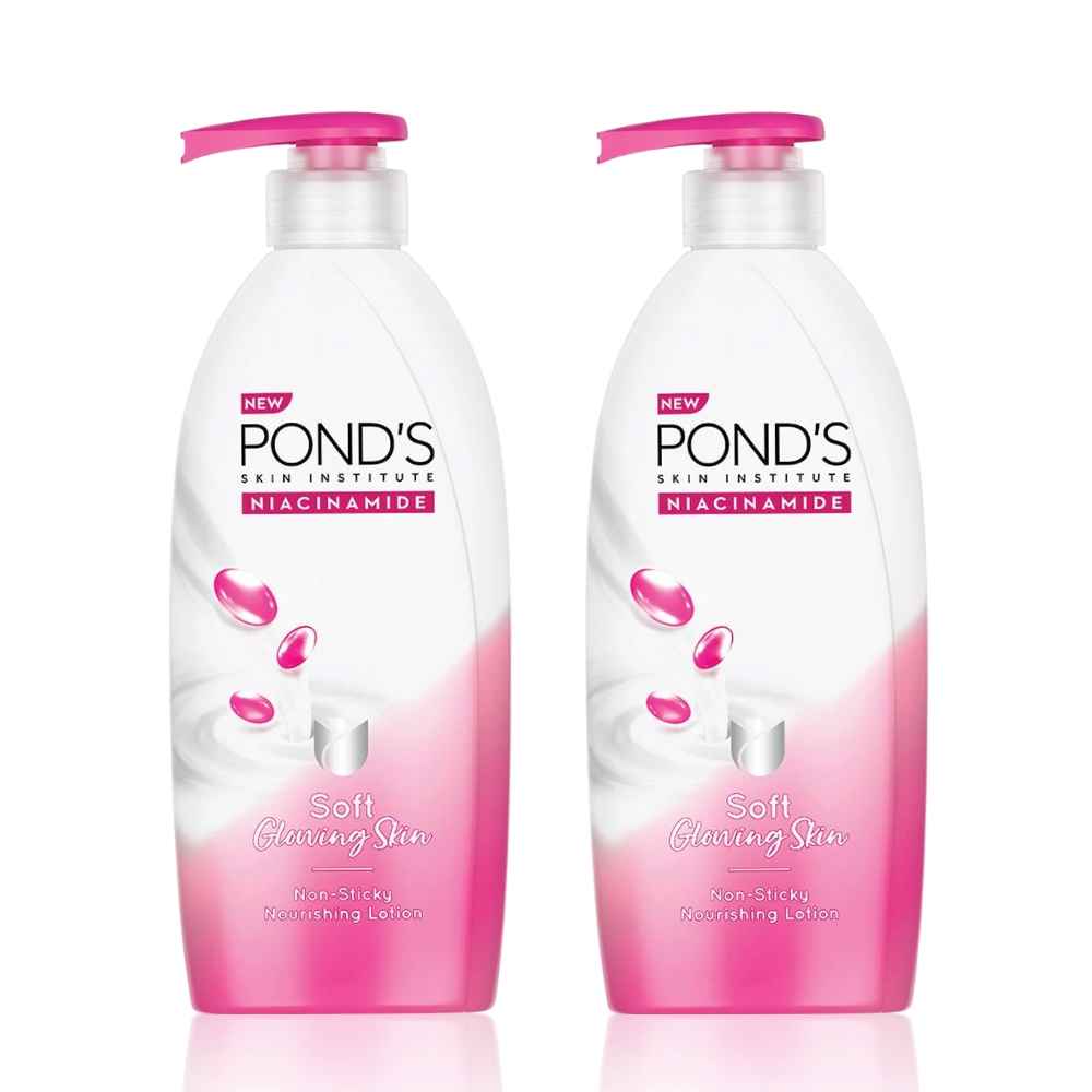 Buy Ponds Niacinamide Nourishing Body Lotion (275 ml) Pack of 2 - Purplle