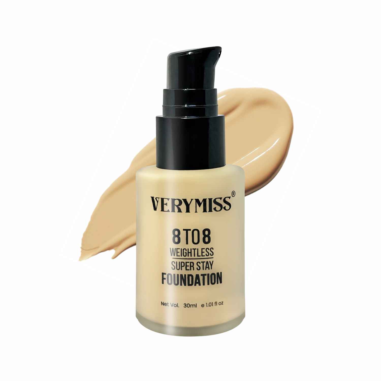 Buy Verymiss 8 To 8 Weightless Super Stay Foundation - 111 Ivory 30 Millilitres - Purplle