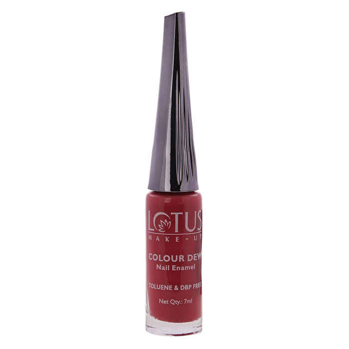 Buy Lotus Herbals Color Dew Nail Enamel Rose Petal 920 (7 ml) - Purplle