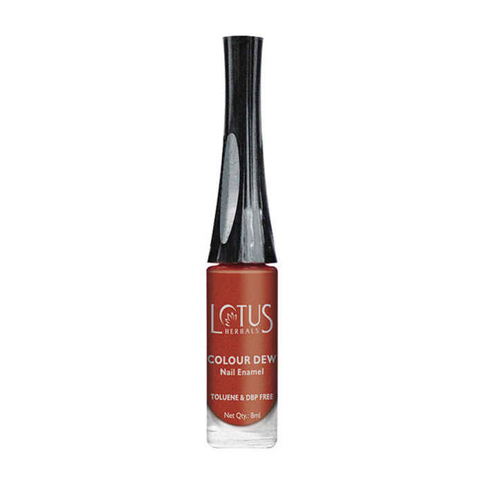 Buy Lotus Herbals Color Dew Nail Enamel Cherry Crush 91 (7 ml) - Purplle