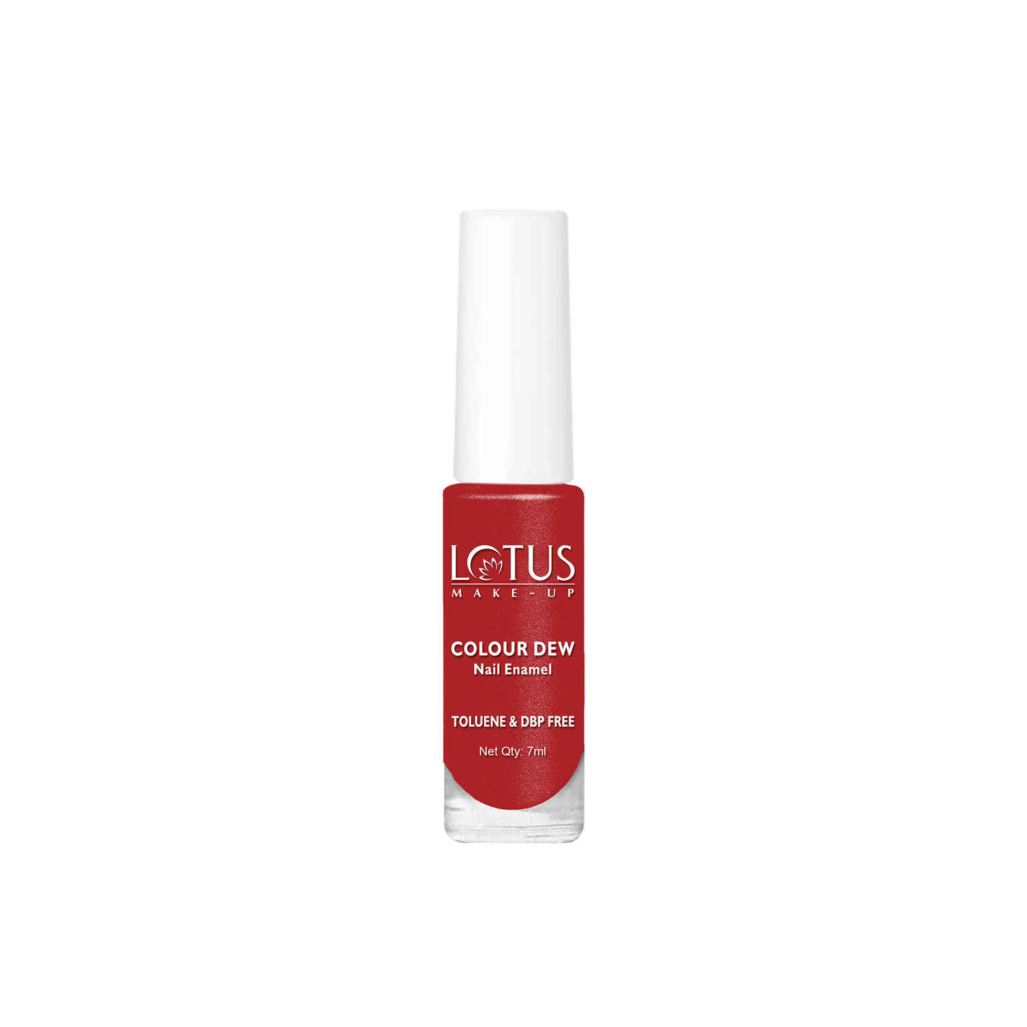 Buy Lotus Herbals Color Dew Nail Enamel Red Chilly 90 (7 ml) - Purplle