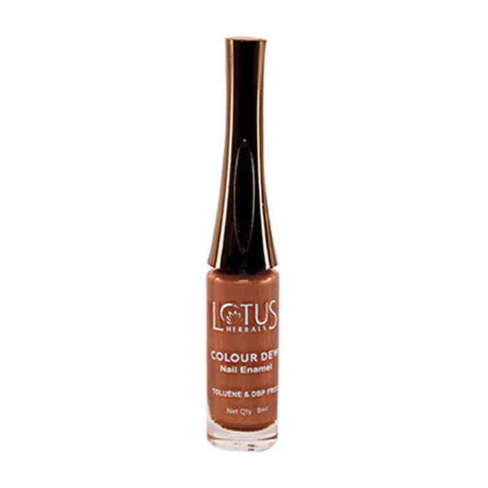 Buy Lotus Herbals Color Dew Nail Enamel Nutty Love 97 (7 ml) - Purplle