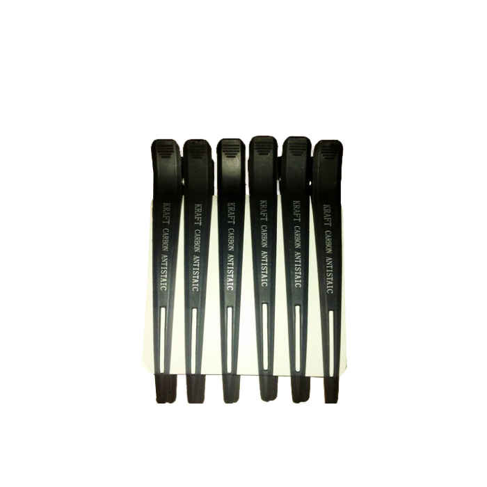 Buy Kraft Section Carbon Clips (Set of 6) - Purplle