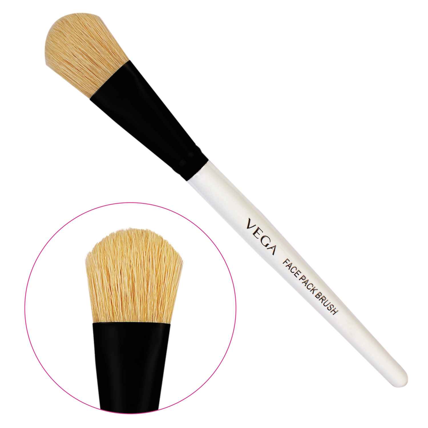Buy Vega Face Pack Brush - HV-27 - Purplle