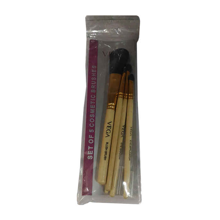 Buy Vega Set Of 5 Brushes - RV-05 - Purplle