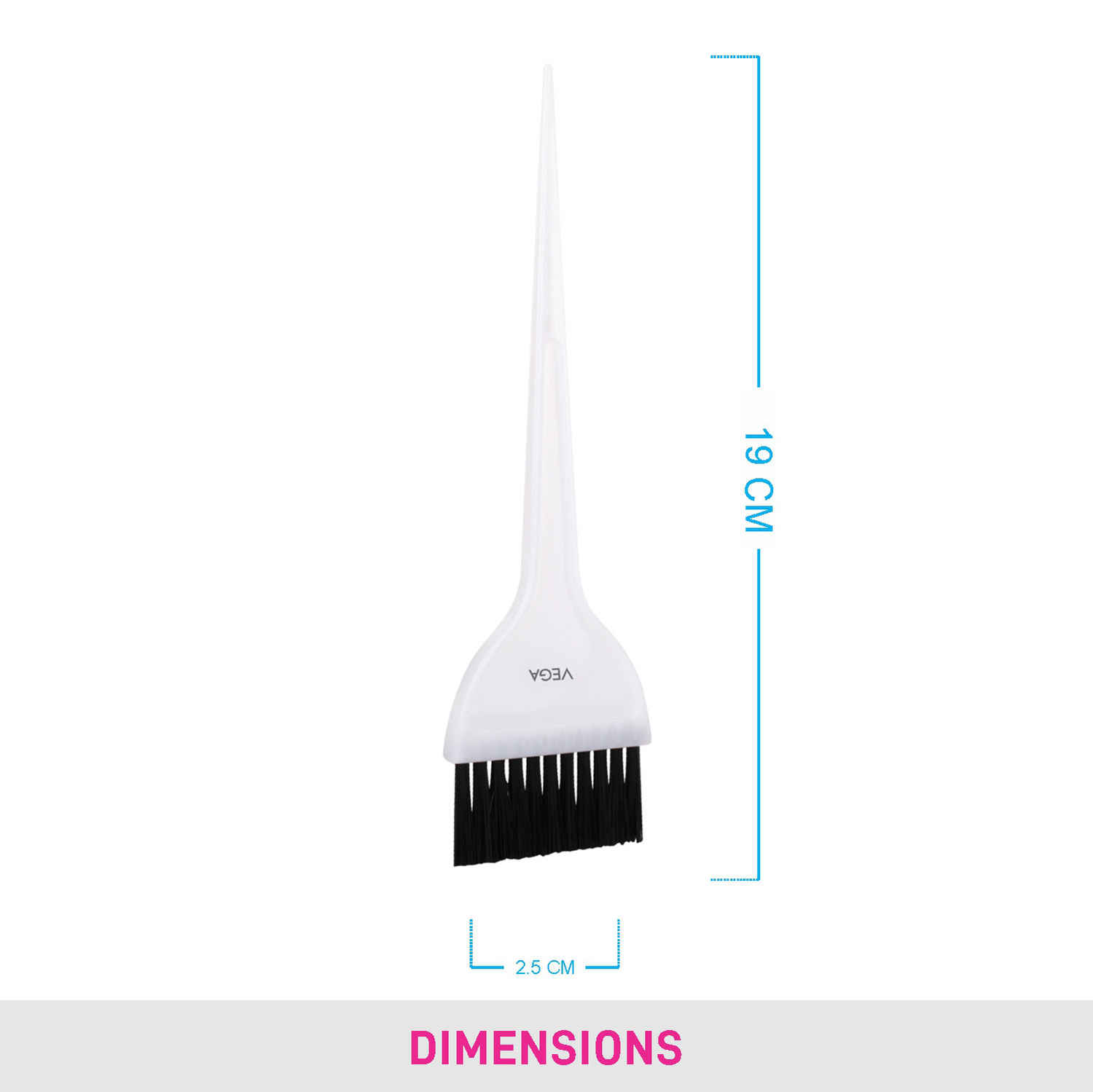 Buy Vega Mehndi/ Dye Brush (Professional) - PMB-01 - Purplle