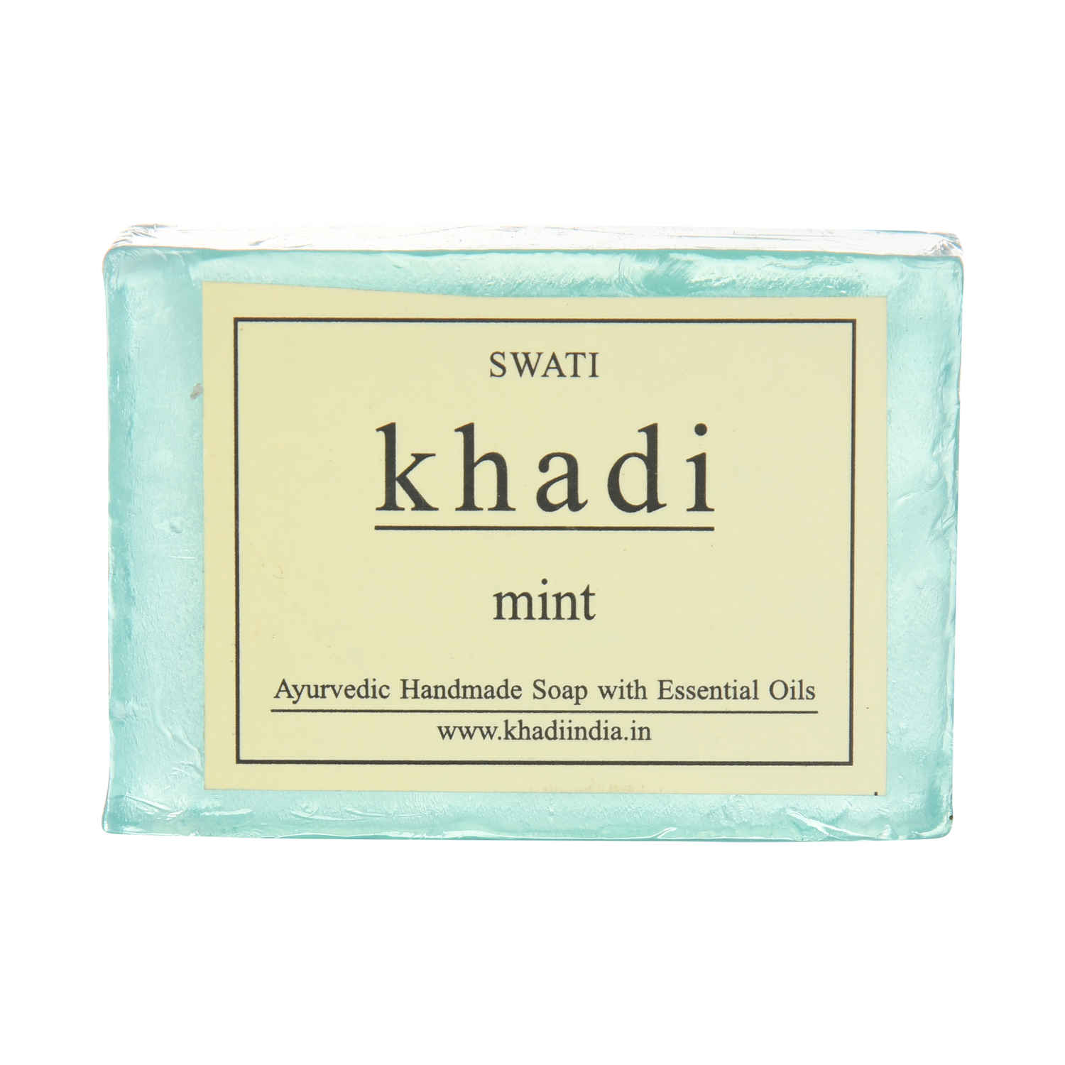 Buy Swati Khadi Ayurvedic Handmade Soap MINT - Purplle