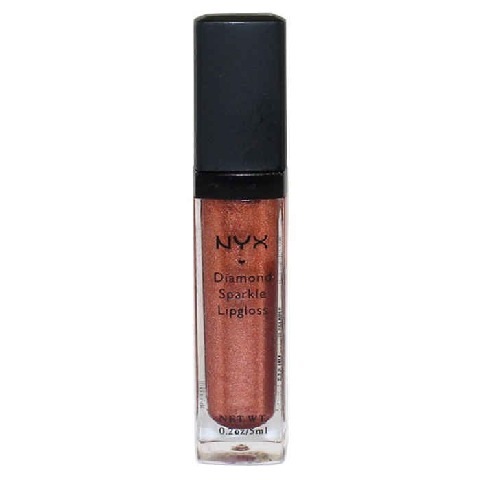 Buy NYX Diamond Sparkle Lip Gloss-Bronze - Purplle