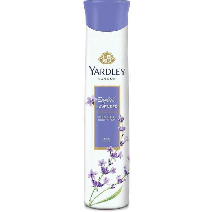 Buy Yardley Refreshing Body Spray English Lavender (150 ml) - Purplle