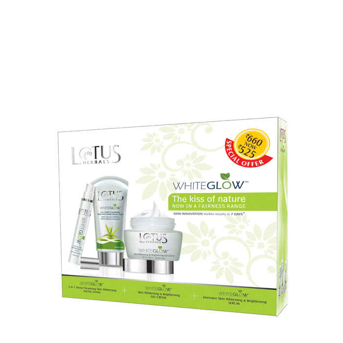 Buy Lotus Herbals Whiteglow Kit - Purplle
