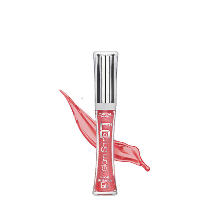 Buy L'Oreal Paris Glam Shine Lip Gloss Tempting Pink (114) - Purplle