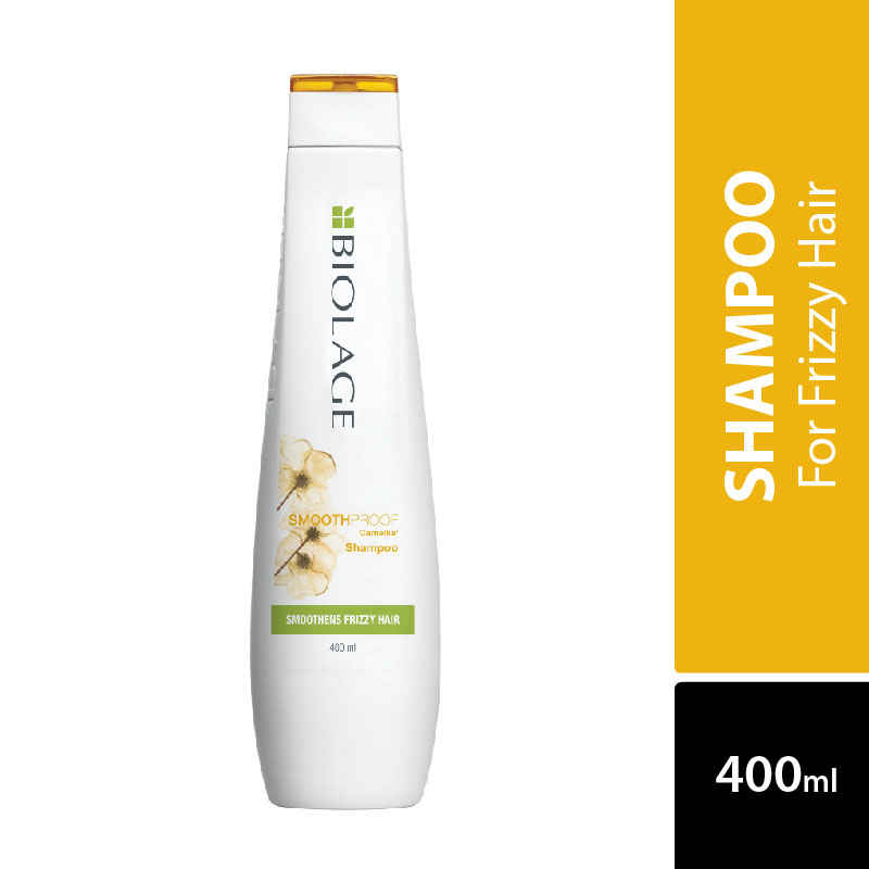 Buy BIOLAGE Smoothproof Shampoo 400ml | Paraben free| Cleanses, Smooths & Controls Frizz | For Frizzy Hair - Purplle