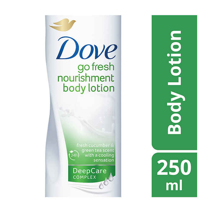 Buy Dove Go Fresh Body Lotion (250 ml) - Purplle