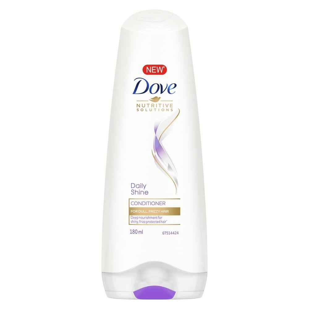 Buy Dove Daily Shine Conditioner (180 ml) - Purplle