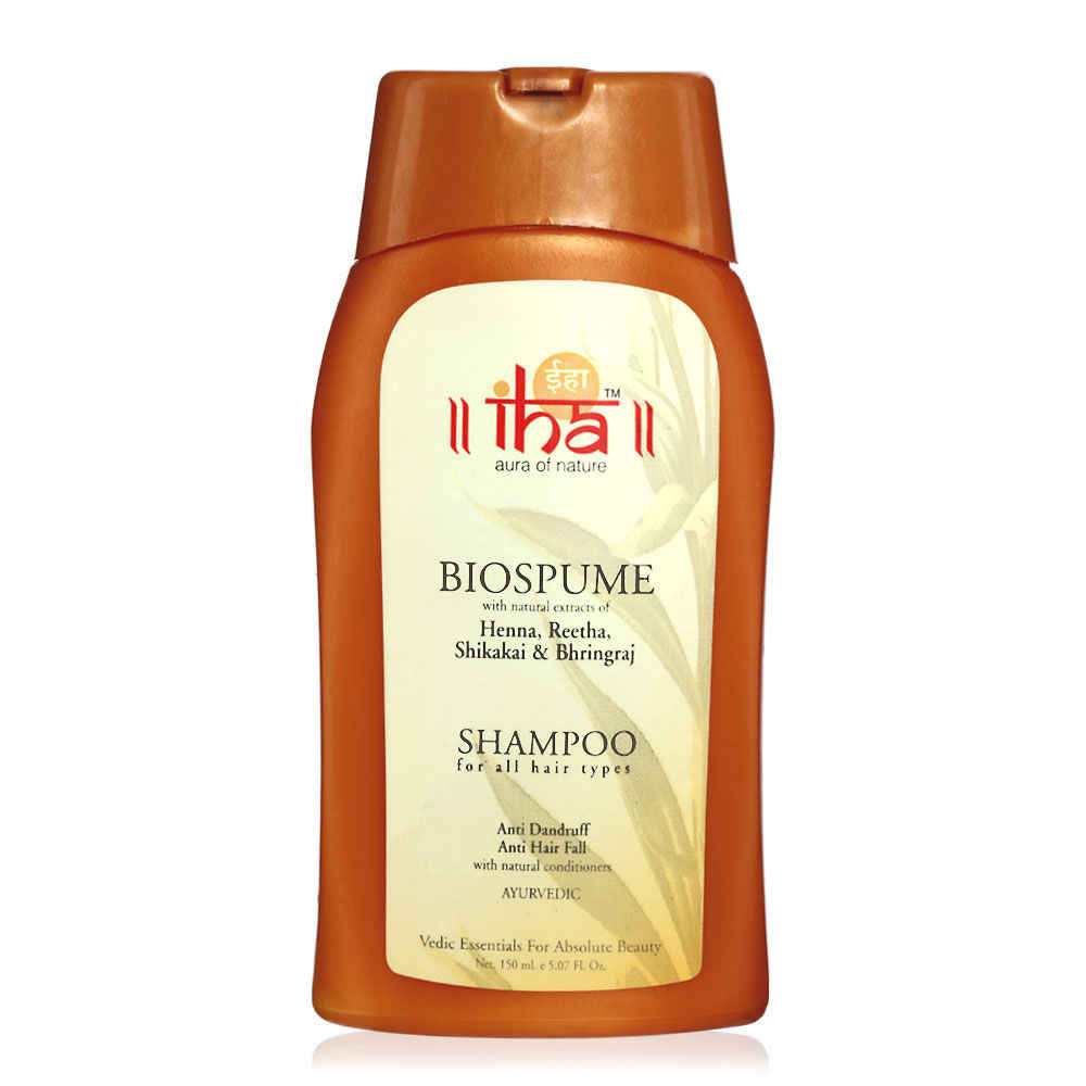 Buy IHA Biospume Anti-Dandruff & Anti-Hair Fall Shampoo (150 ml) - Purplle