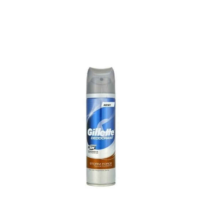 Buy Gillette Storm Force Deodorant Spray For Men (150 ml) - Purplle