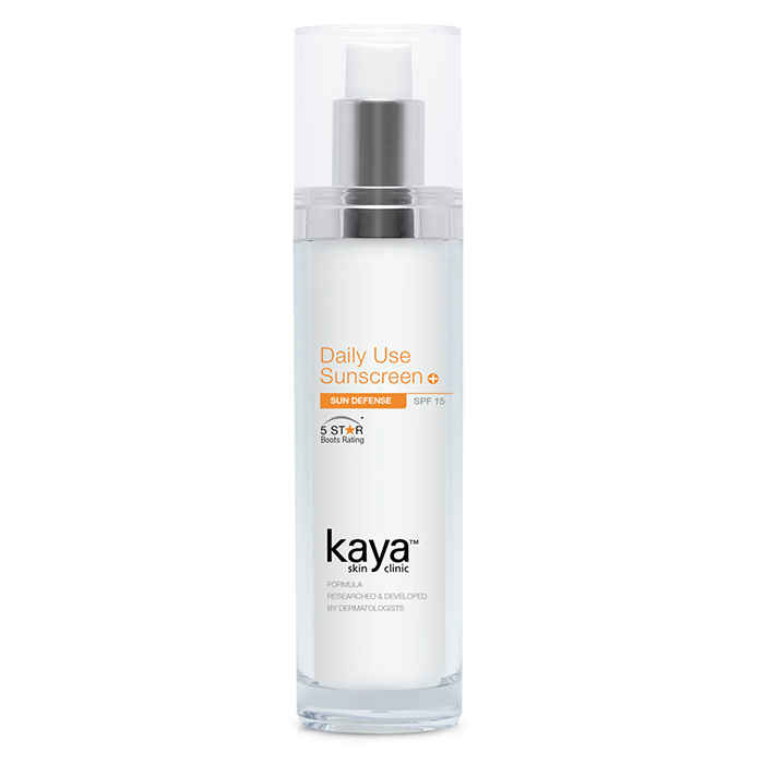 Buy Kaya Daily use Sunscreen + SPF-15 (50 ml) - Purplle