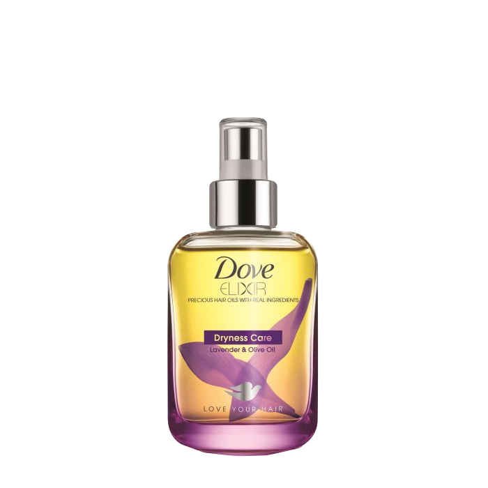 Buy Dove Elixir Dryness Care Hair Oil (90 ml) - Purplle