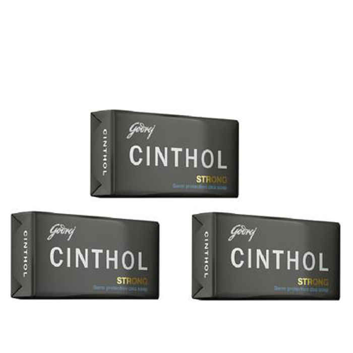 Buy Cinthol Strong Soap (75 g) (Pack of 3) - Purplle