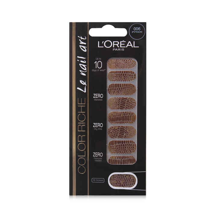 Buy L'Oreal Paris Color Riche Nail Art Python 006 - Purplle