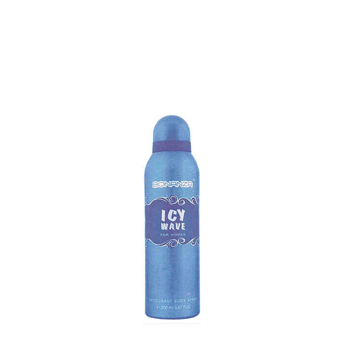 Buy Bonanza Icy Wave Deodorant Body Spray For Women (200 ml) - Purplle
