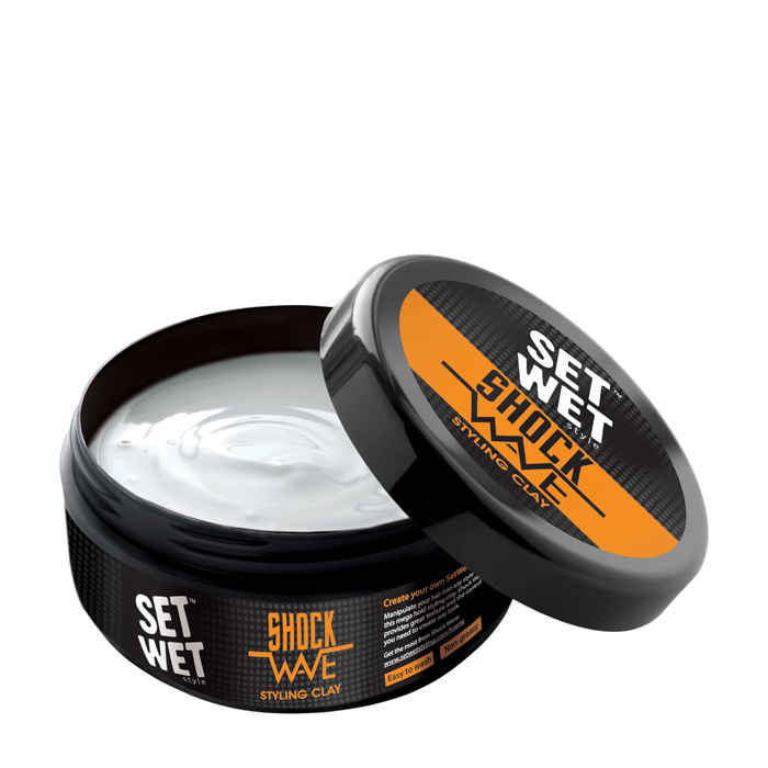 Buy Set Wet Style Shock Wave Styling Clay (80 g) - Purplle