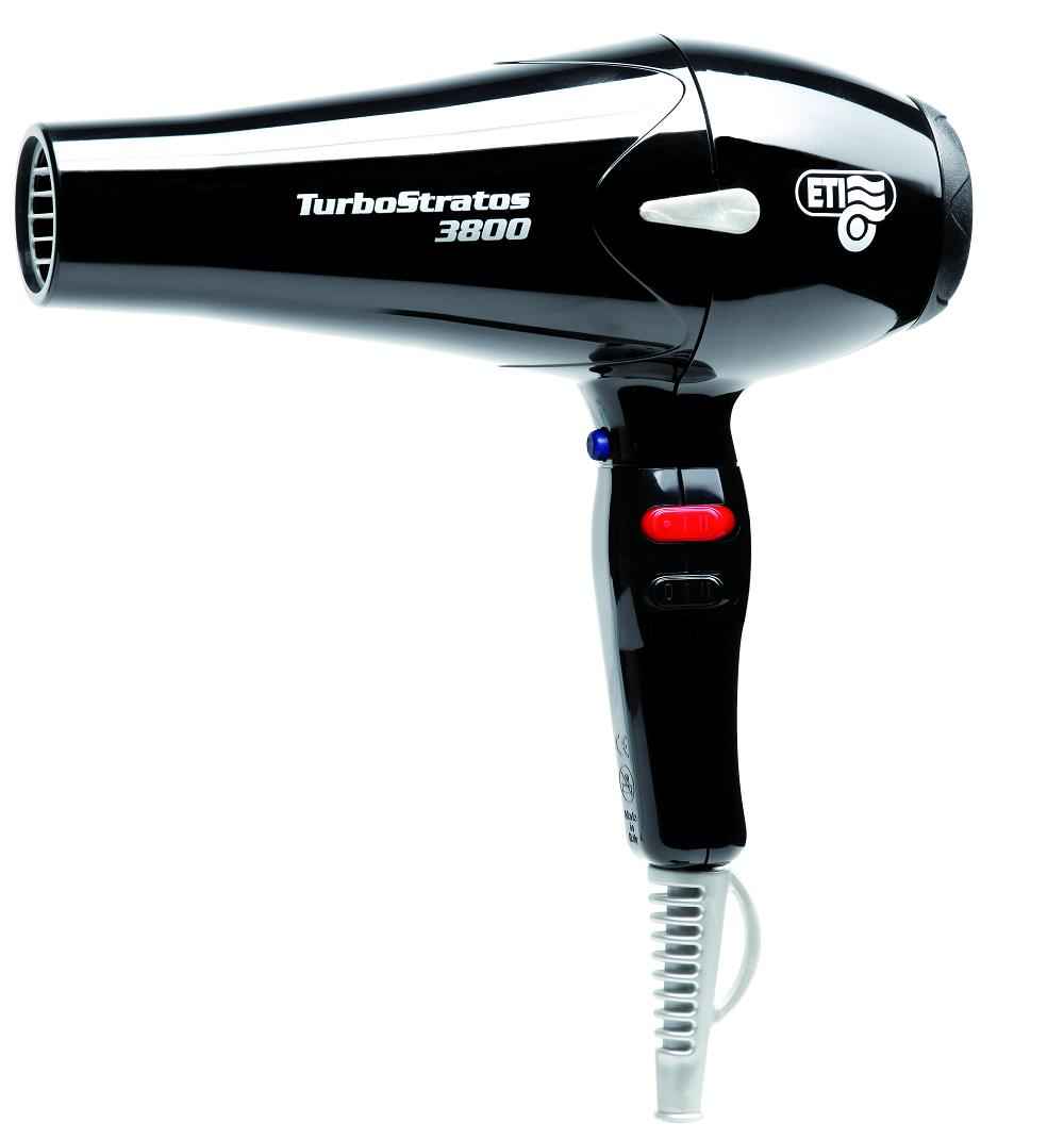 Buy ETI Turbo Stratos Black Professional Hair Dryer 2400Watts - Purplle
