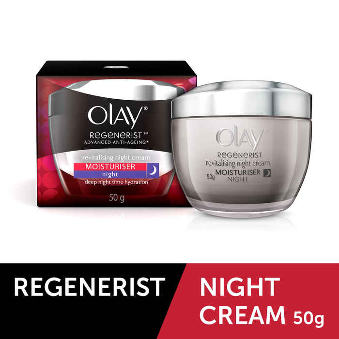 Buy Olay Regenerist Advanced Anti-Ageing Revitalizing Night Skin Cream (Moisturizer) (50 g) - Purplle
