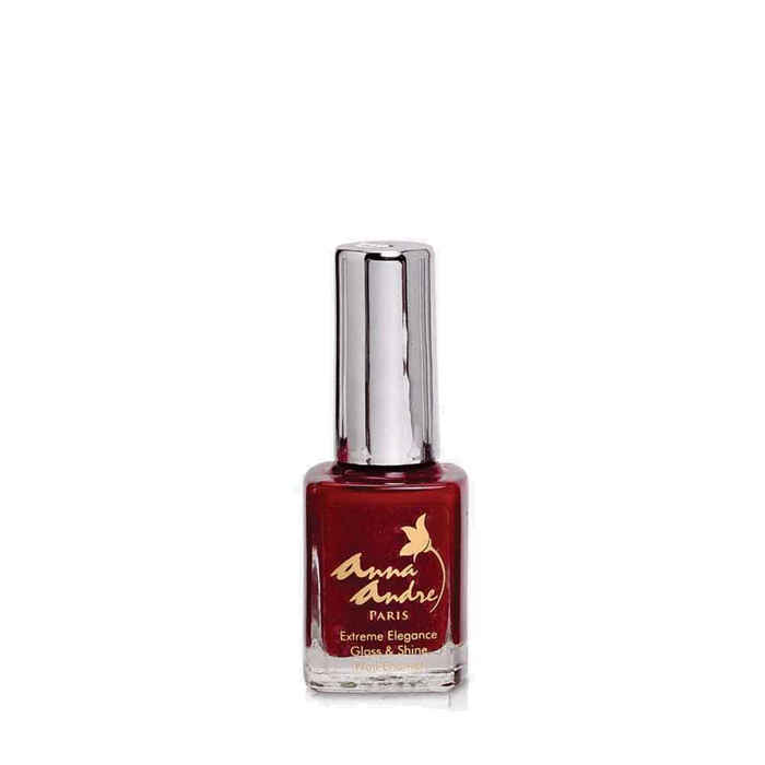 Buy Anna Andre - Extreme Elegance Gloss and Shine Nail Enamel 80014 Red Wine (9 ml) - Purplle