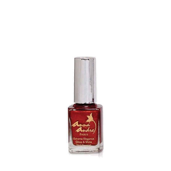Buy Anna Andre - Extreme Elegance Gloss and Shine Nail Enamel 80032 Scarlet Sunset (9 ml) - Purplle
