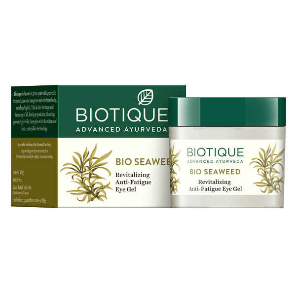 Buy Biotique Bio Seaweed Revitalizing Anti Fatigue Eye Gel (15 ml) - Purplle