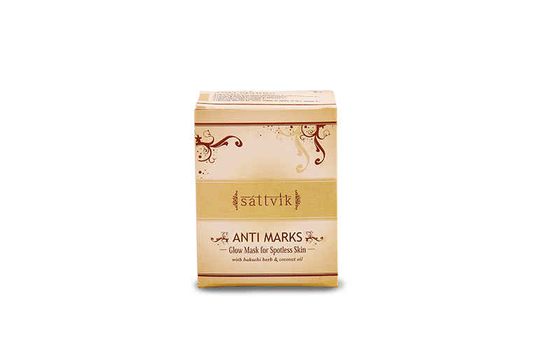 Buy Sattvik Organics Anti Marks Mask (40 g) - Purplle