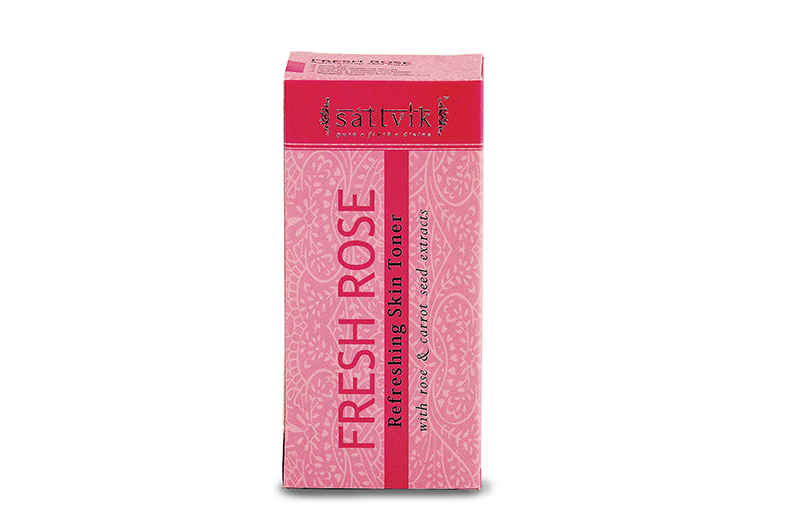 Buy Sattvik Organics Fresh Rose Toner (50 ml) - Purplle