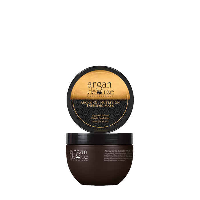 Buy Argan De Luxe Oil Nutrition Infusing Mask (250 ml) - Purplle