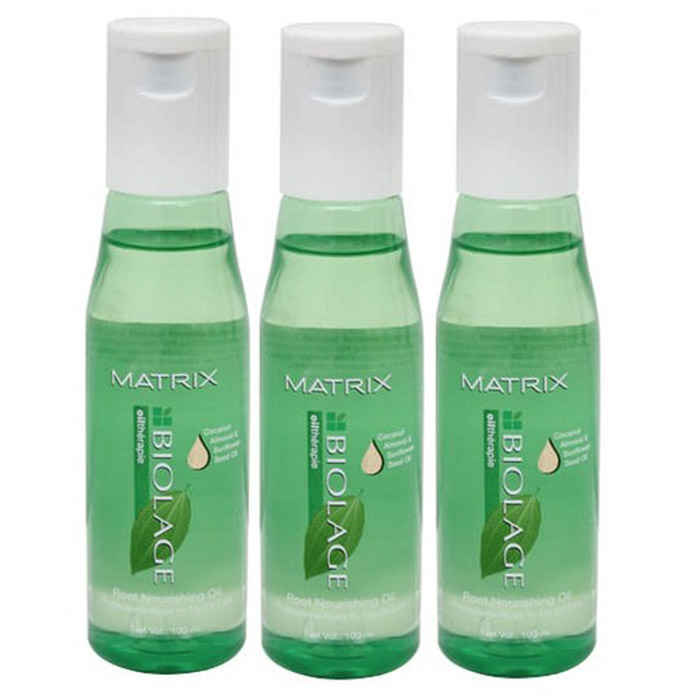 Buy Matrix Biolage Root Nourishing Oil (Pack of 3) - Purplle