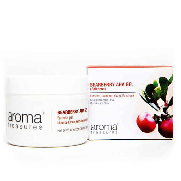 Buy Aroma Treasures Bearberry Aha Gel (50 g) - Purplle